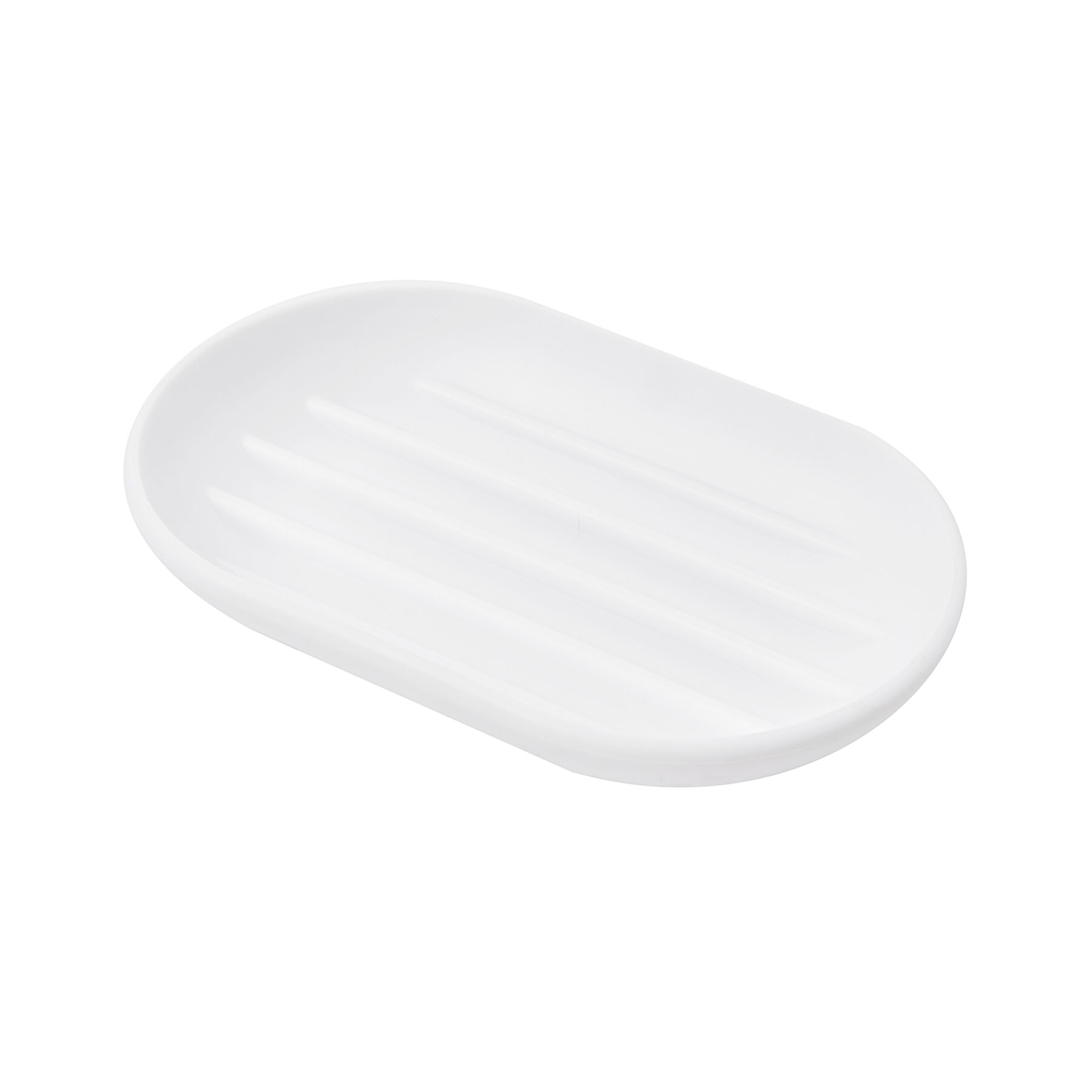 and curved shape. Its built-in ridges will keep your soap bar dry