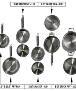 Eater 10 Piece Cookware Set