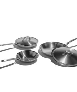Alternative view of Eater 5 Piece Eater Series Fry Pan Set