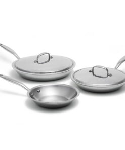 Alternative view of 5 Piece Titanium Series Fry Pan Set
